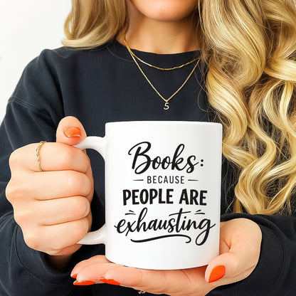 Books cause people are exhausting