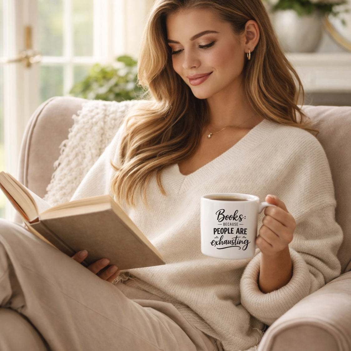 Books cause people are exhausting