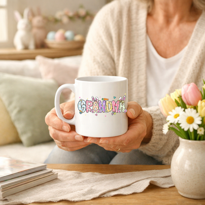Grandma Easter Mug