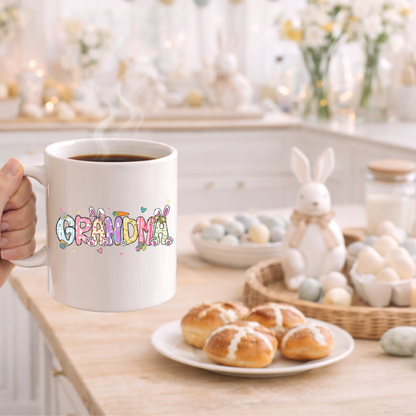 Grandma Easter Mug