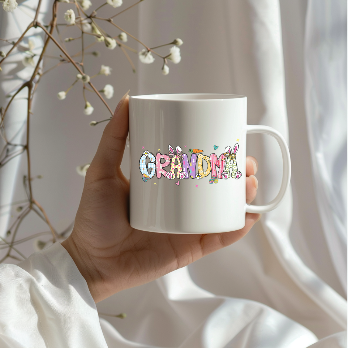 Grandma Easter Mug