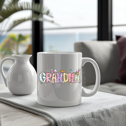 Grandma Easter Mug