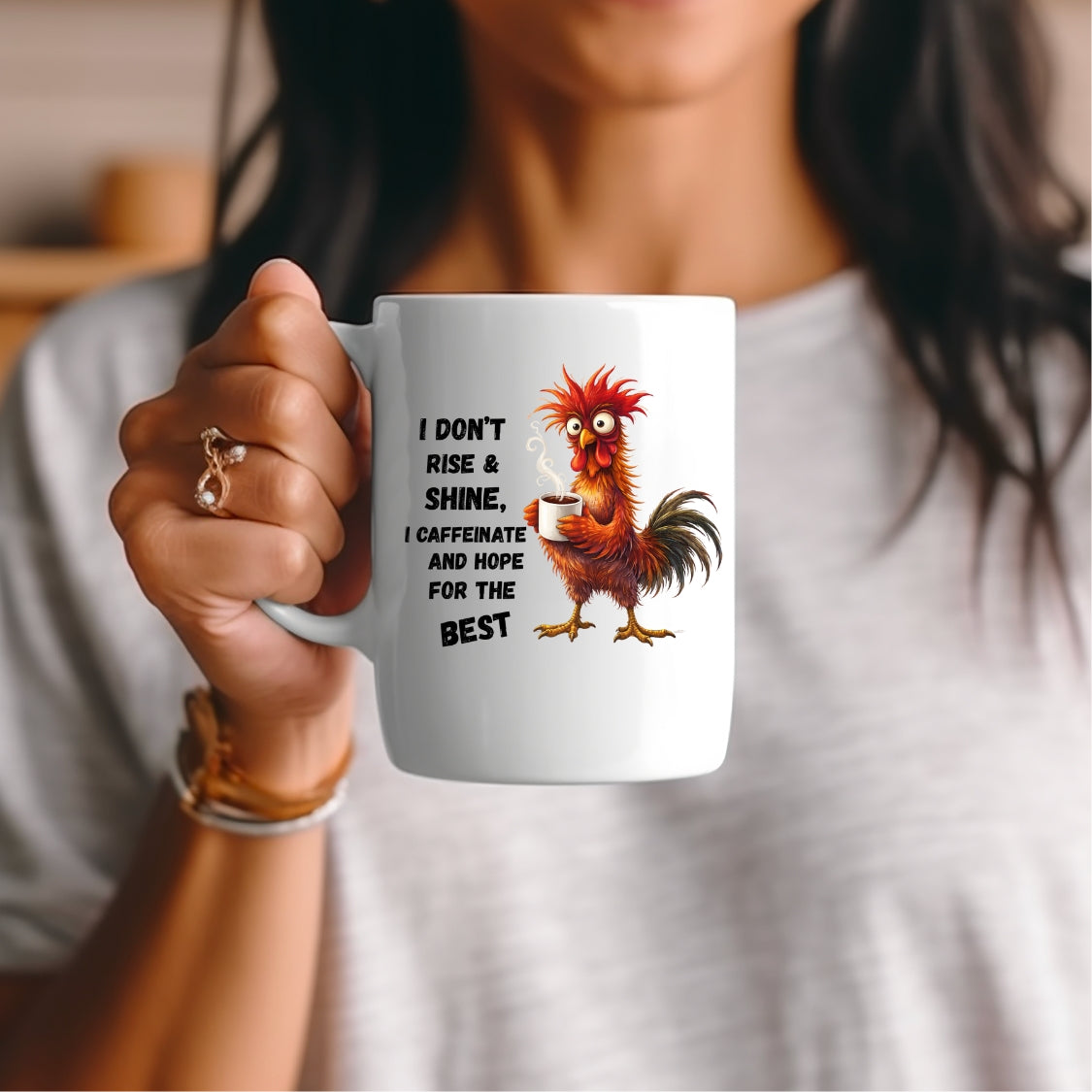I Don't rise & Shine Coffee Mug