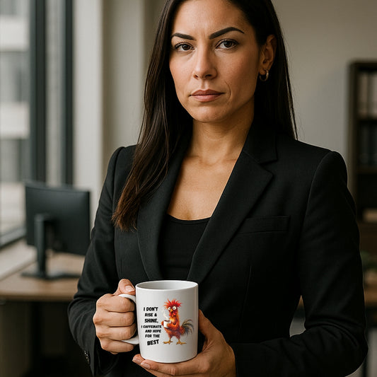 I Don't rise & Shine Coffee Mug