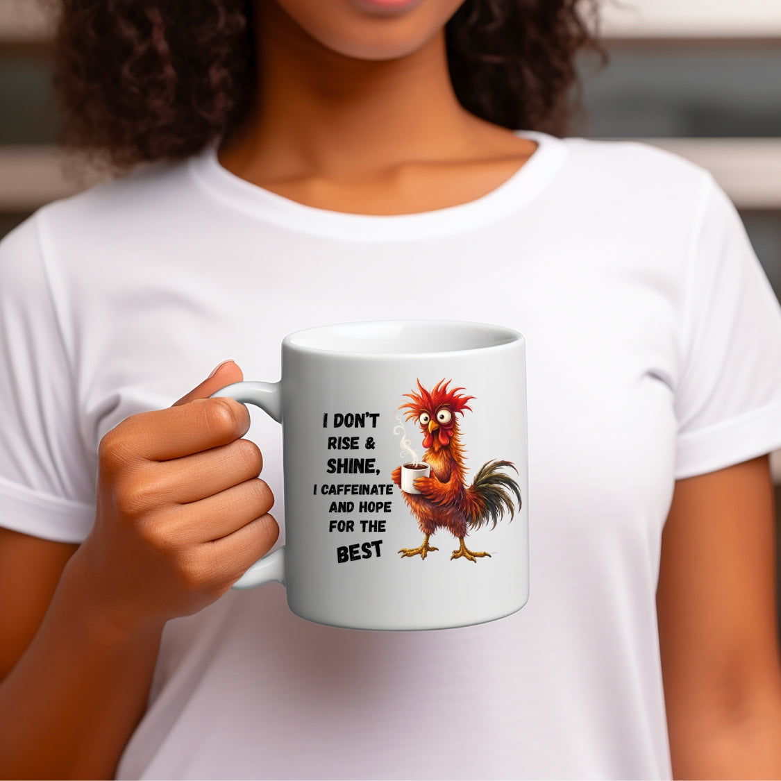 I Don't rise & Shine Coffee Mug