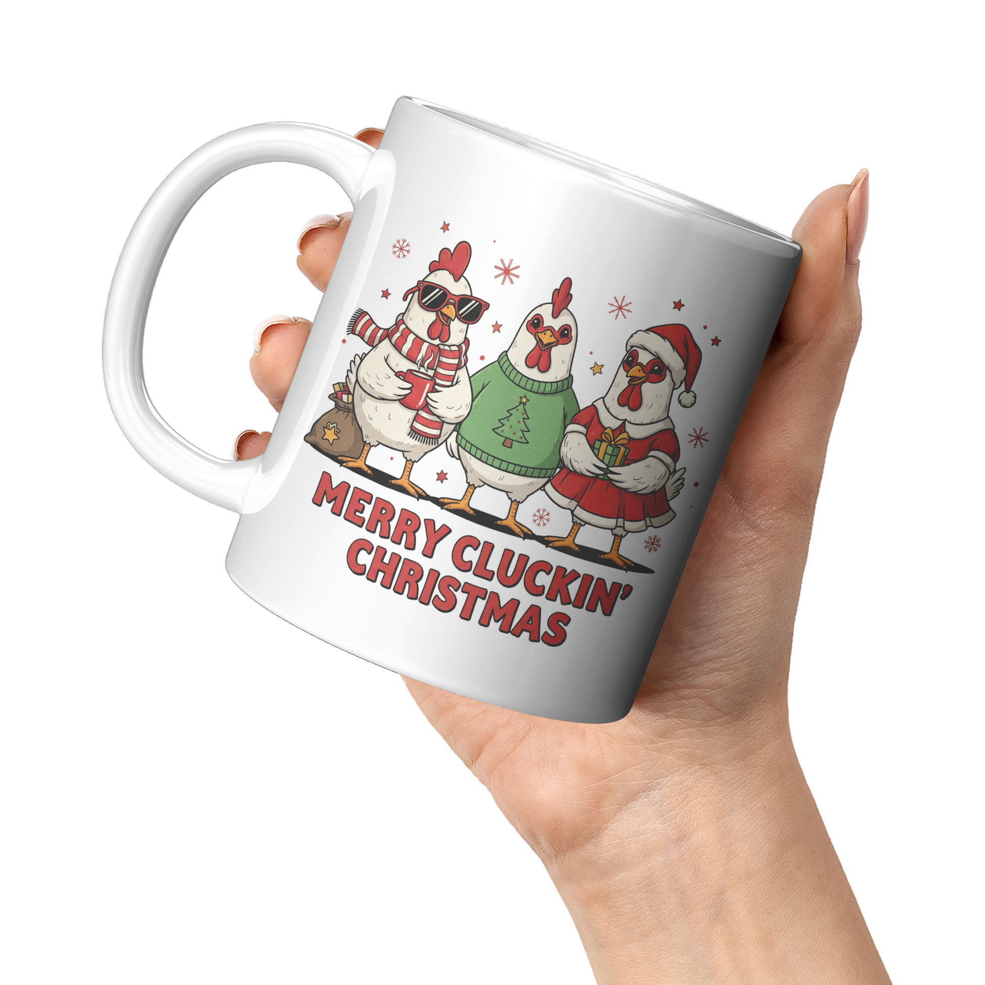 Merry_Cluckin_Christmas_11oz_White_LH_Model_Mockup.png