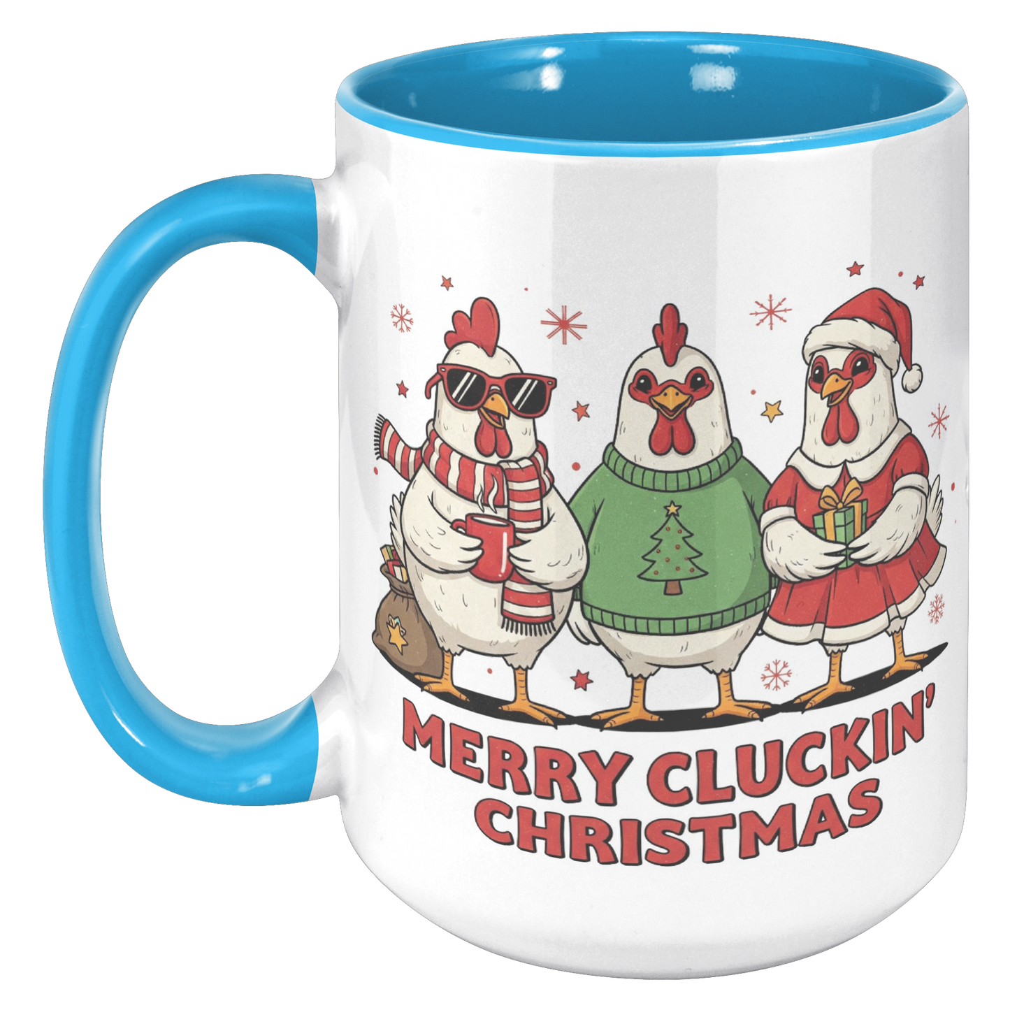 Merry_Cluckin_Christmas_15oz_Accent_LH_Blue_Mockup.png