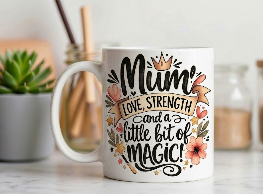 Mum bit of strength Coffee Mug