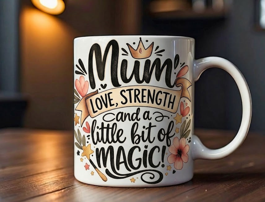 Mum bit of strength Coffee Mug