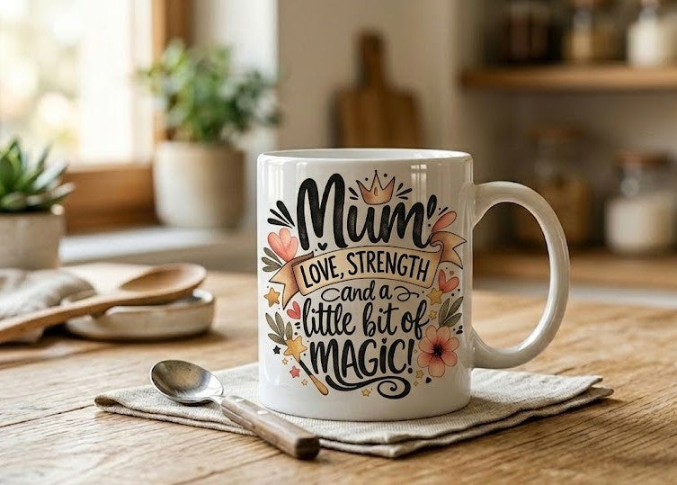 Mum bit of strength Coffee Mug