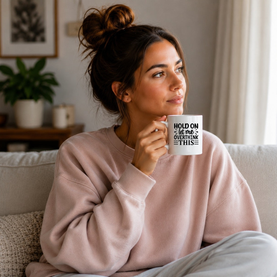 Hold on let me overthink this Coffee Mug