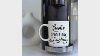 Books cause people are exhausting